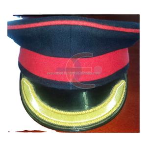 Casquette Field Rank Peak Gold Mylar avec visière argentée unie, pour adulte, usage quotidien, avec patch et badge, pour les activités extérieures - Product Image 1