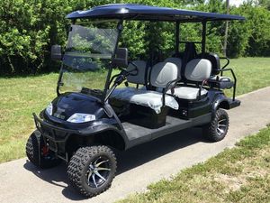 Voiturette de golf électrique 4 places 2+2, nouvelle conception, avec moteur AC 4KW et autonomie de 70-90 km - Product Image 5