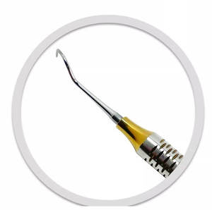 Jacquette Scaler Profesional, Instrumento Dental Periodontal Manual, Empuñadura Moleteada Plateada, Clase I - Product Image 2