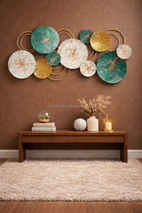 Décoration murale moderne en métal vertical, sculpture florale grimpante encadrée gris argenté pour salon et chambre à coucher - Product Image 6