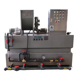 Hot sale sludge dewatering equipment automatic polymer dosing equipment for project