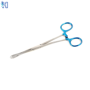 Ensemble d'instruments chirurgicaux manuels en acier inoxydable certifié CE de 9,5 pouces, pinces Forester à mâchoires droites dentelées pour interventions chirurgicales de base - Product Image 3