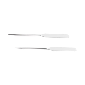 Cosmetic Spatula Pointed Flat Tip Foundation Mixing Rod Professional <b>Makeup</b> Blending <b>Tool</b> Instrument Stainless Steel - Product Image 4
