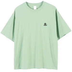 Camisetas de Verano Personalizadas con Logotipo, 100% Algodón, Corte Holgado, Tallas Grandes, Transpirables, Estilo Vintage - Product Image 6