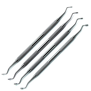 Condensador de doble extremo de acero inoxidable para amalgama dental, instrumento de odontología restauradora para obturación de cavidades - Product Image 1