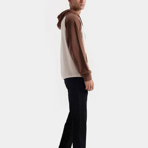 Meilleur pull à capuche pour l'hiver, streetwear pour homme, coupe classique, 100% coton molletonné, poche kangourou unie - Product Image 2