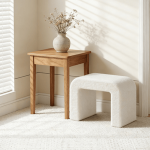 Modern <b>Makeup</b> <b>Vanity</b> Stool - Product Image 6