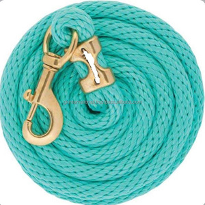 Cuerda de plomo de caballo personalizada, accesorios de algodón para caballos, cuerdas de plomo, cabestro de caballo y Cuerda de plomo de la India - Product Image 1