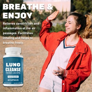 Capsules Détox Pulmonaire Premium en Gros pour Adultes – Ingrédients Végétaux Favorisant la Facilité Respiratoire et la Clarté des Voies Respiratoires - Product Image 2