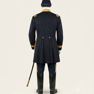 Uniforme de marin de reproduction traditionnelle avec un style vintage, en tissu polaire respirant et design durable, idéal pour les collections de musées - Product Image 2