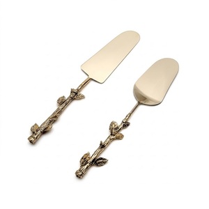 Dishwasher Safe Vintage <b>Butterfly</b> Handle Serving Spoon Metal Flatware Matte Polish Decorative Design - Product Image 3