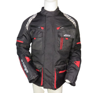 Chaqueta de Motocicleta Unisex de Moda, Resistente al Viento, Impermeable, Transpirable, Talla Grande, con Logotipo Personalizado en la Parte Delantera, Teñida con Tinte para Prendas de Poliéster - Product Image 1