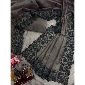 Beau fil de broderie travail fête porter Saree autres accessoires ethniques - Product Image 6