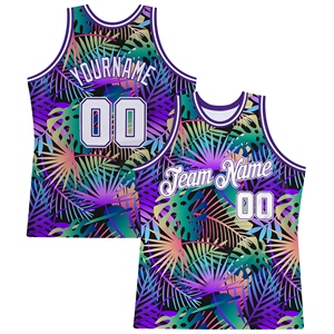 Vente en gros directe OMMIZ INDUSTRY, maillot de basket-ball authentique de qualité supérieure, design personnalisé noir-gris 3D - Product Image 5