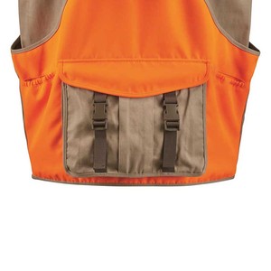 New Style <b>Men's</b> Padded <b>Orange</b> Upland Bird Hunting Vest - Product Image 4