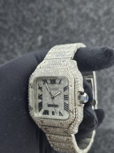 Reloj de Pulsera para Hombre, Edición Limitada de Lujo, Estilo Hip Hop, con Diamantes Moissanite de Claridad Original, Envío Directo - Product Image 4