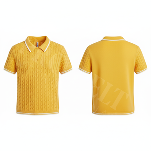Nouveau Polo Tricoté Tendance 2026 pour Hommes – Qualité Supérieure Coton Polyester Manches Courtes Séchage Rapide - Product Image 6