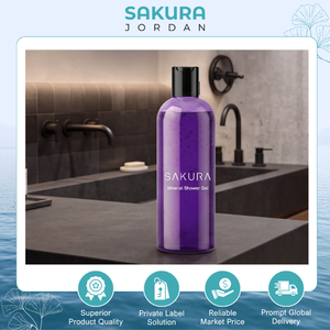 Best in Quality Bulk Supply 100% Natural Fresh Clean Fragrance Sakura Dead Sea Mineral Water Shower Gel at Good Price - Product Image 4