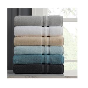 Ensemble de serviettes de bain de qualité export, résistantes à la décoloration et peu pelucheuses, pour hôtels internationaux, complexes hôteliers et usage domestique, disponible à la vente - Product Image 1