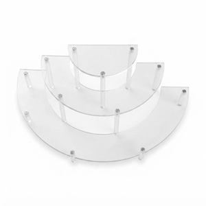 Premium Modern Acrylic Detachable Tiered <b>Display</b> Stand Multi-Level Counter-Top <b>Display</b> Riser Retail for Organizer for - Product Image 1