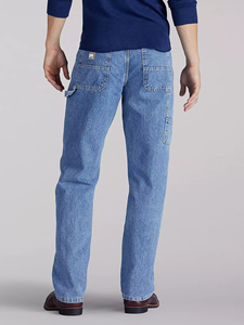 Pantalones de mezclilla deportivos de algodón para hombre, estilo Y2K, hip hop, casuales, a la moda, holgados, con diseño único de perlas, con bolsillos, para uso diario, estilo urbano, pierna recta, 2026 - Product Image 4
