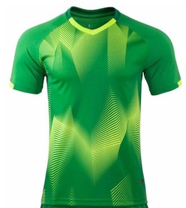 Camiseta de fútbol personalizada para hombre, cosida, antiarrugas, transpirable, ligera, cómoda, ropa deportiva. - Product Image 1