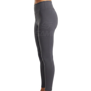 Vente directe usine – Leggings de sport pleine longueur en Spandex/Polyester, taille personnalisée, service OEM, vente en gros de leggings pour femmes - Product Image 6