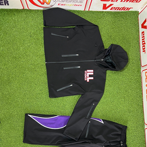 fully customized 2 Piece Sets Baggy Nylon Softshell Custom Sweat <b>Pant</b> and Sweat Track Suit Hoodie Waterproof Windbreaker - Product Image 1