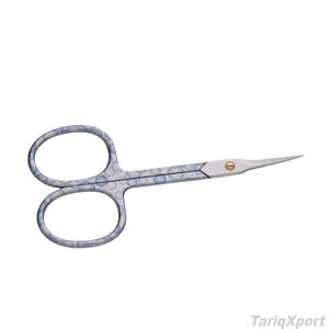 Ciseaux à cuticules professionnels de qualité supérieure, en acier inoxydable, lame incurvée tranchante, manche confortable, pour la manucure et le nail art. - Product Image 5