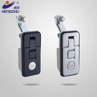 Loquet à bouton poussoir pour panneau électrique de camion Hengzhu MS6018Z-2-1, serrure de porte en alliage de zinc, serrure à levier de compression
