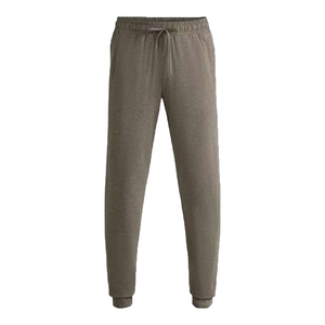 Pantalon de jogging large pour homme en coton 100% léger, coupe-vent, respirant, avec cordon de serrage et taille élastique, idéal pour l'hiver et les loisirs (vente en gros) - Product Image 2