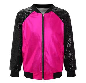Blouson Bomber Varsity Doré pour Homme en Mélange de Laine, Col Montant, Fermeture Éclair, Style Décontracté pour l'Automne - Product Image 5