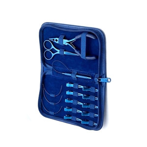 Alicates Profesionales para Extensiones de Cabello con Anillos Micro Nano Mate, con Kit de Herramientas de Aguja para Maquillaje, Duraderos - Product Image 5