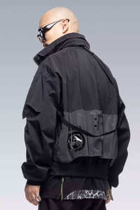 Chaqueta Táctica Impermeable para Hombre, Estilo Cyberpunk, Ropa de Calle Harajuku, Chaqueta Funcional con Bolsillos Utilitarios para Exteriores - Product Image 6