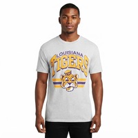 T-shirts de l'équipe universitaire Louisiana Tigers, impression personnalisée DTF DTG, vêtements pour fans, vente en gros OEM ODM