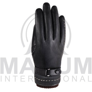 Latest High Quality Dressing Loose Fit Winter Leather <b>Gloves</b> / Factory Price Custom Logo Women & Men Fashionable Leather <b>Gloves</b> - Product Image 2