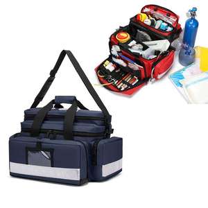 Bolsa Médica de Emergencia Profesional, Resistente al Agua, de Oxford, con Cierre de Cremallera, Ajustable y Transpirable - Product Image 6