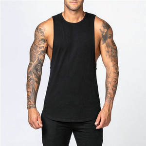 Débardeur en coton respirant à col rond pour homme – Idéal pour le fitness, le jogging et la gym – Maillot de corps sans manches - Product Image 1