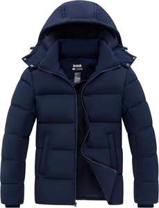 Customized <b>Mens</b> Outdoor Warm Puffer <b>Jacket</b> Breathable Quick Dry Premium Winter <b>Jacket</b> High Quality Fashion Outerwear For <b>Men</b> - Product Image 1