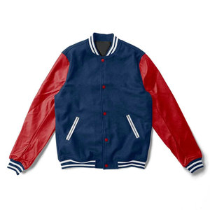 Veste universitaire pour homme la plus vendue avec service OEM, vente en gros de vestes universitaires multicolores pour homme - Product Image 3