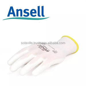 Guantes Ansell 48-125 de PU duraderos con agarre que ofrece alta tactilidad en condiciones secas a ligeramente grasas - Product Image 6