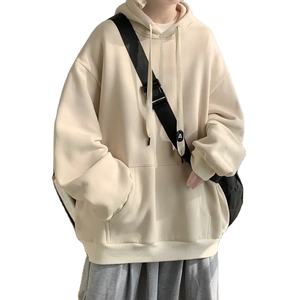 ชุดเสื้อแจ็กเก็ตมีฮู้ดสำหรับผู้ชาย, ชุดเสื้อสเวตเตอร์มีฮู้ดโอเวอร์ไซส์สำหรับฤดูใบไม้ร่วงและฤดูหนาว - Product Image 1