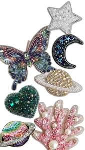 Broche de Bisutería con Cuentas, Colorido, Hecho a Mano, a Precio Económico - Product Image 6