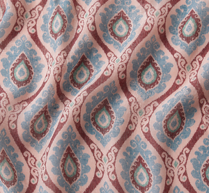 Abstract Geometric Printed 100% Viscose <b>Fabric</b> Lightweight Woven Stripe Home Textile Curtain Material for Dress - Product Image 1