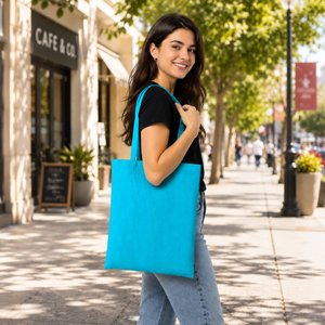 Bolsa de Tela de Algodón Personalizada con Logotipo de Alta Calidad |   Bolsa de Compras Reutilizable de Lona Tejida |   Bolsa de Diseño Sencillo Lista para Exportación - Product Image 2