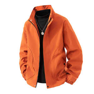 Veste polaire légère pour homme en polyester/coton avec fermeture éclair, coupe-vent décontractée et respirante pour l'hiver SELF - Product Image 3