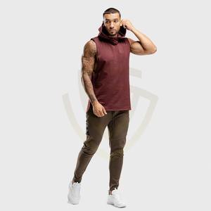 Camiseta sin Mangas con Capucha para Gimnasio, Ligera, Tejida, Estilo Casual para Entrenamiento de Verano, para Fisicoculturismo - Product Image 2