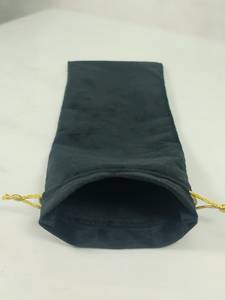 Luxury Velvet Foldable Drawstring Gift Pouch <b>Bag</b> with Gold Cord Reusable Jewelry Packaging & Storage for Wedding Party Gift <b>Prom</b> - Product Image 2