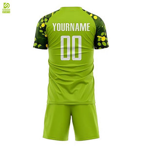 Uniforme de Fútbol Sublimado de Primera Calidad, MOQ Bajo, Colores Personalizados, Transpirable, de Secado Rápido, Ligero, 100% Poliéster DESIRE - Product Image 6