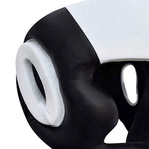 อุปกรณ์ป้องกันศีรษะสำหรับชกมวย ดีไซน์โดดเด่น คุณภาพสูง ผลิตจากวัสดุหนัง PU ปรับได้ ทนทาน กันน้ำ ระบายอากาศได้ดี เหมาะสำหรับทุกเพศ - Product Image 6